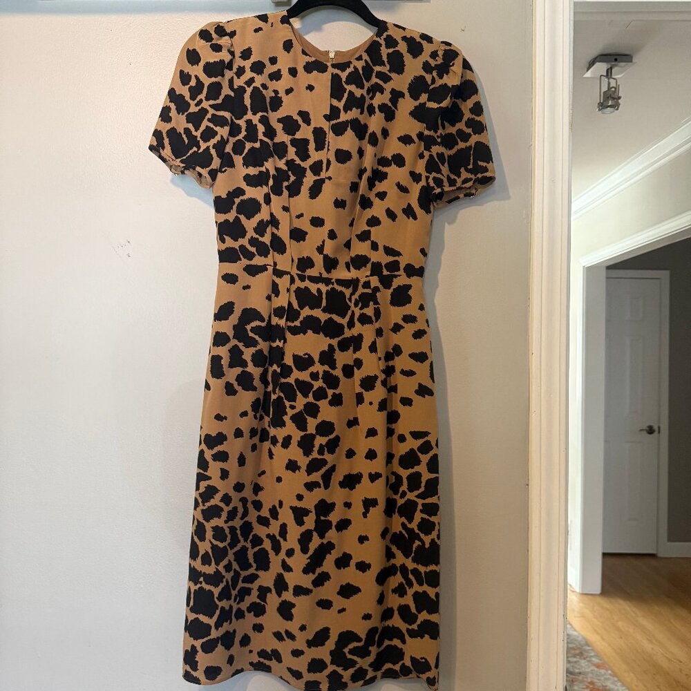 Burberry Silk Knee-Length Dress Size: XS | US 2